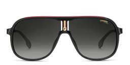 Carrera Wide Aviator Sunglasses in Black – Product Photo 1