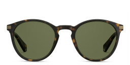 Polaroid Round Sunglasses in Havana – Product Photo 1