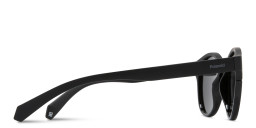 Polaroid Unisex Round Sunglasses in Black – Product Photo 3