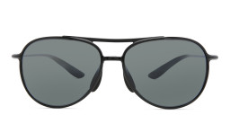 Shop Maui Jim Alelele Bridge Unisex Aviator Sunglasses in Black online.