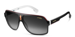Carrera Unisex Wide Aviator Sunglasses in Black – Product Photo 2