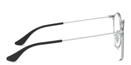 تسوق نظارة طبية معدنية بإطار بانتوس للصغار راي بان جونيور بلون أسود على فضي أونلاين.