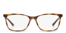 Vogue Eyewear Square Eyeglasses in Havana – Product Photo 1
