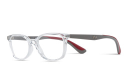Ray-Ban Junior Optics Kids Square Eyeglasses in Transparent – Product Photo 2