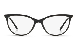 Vogue Eyewear Cat-Eye Eyeglasses in Matte Black – Product Photo 1