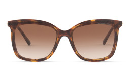 Shop Michael Kors Zermatt Square Sunglasses in Havana online.