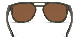 Shop Oakley Latch™ Beta Square Sunglasses in Olive Ink online.