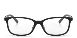 Michael Kors Telluride Rectangle Eyeglasses in Black – Product Photo 1