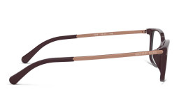 Michael Kors Telluride Rectangle Eyeglasses in Brown – Product Photo 3