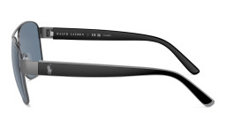 POLO Aviator Sunglasses in Gunmetal – Product Photo 3