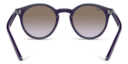 Ray-Ban Junior Logo Kids Panthos Sunglasses in Violet – Product Photo 4