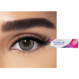 Shop Freshlook ONE-DAY COLOR Contact Lenses - Mystic Grey in Mystic Grey online.