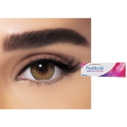 Freshlook ONE-DAY COLOR Contact Lenses in Mustic Hazel – Product Photo 1