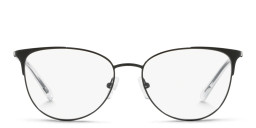 Armani Exchange A|X Logo Cat-Eye Eyeglasses in Black – Product Photo 1