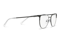 Armani Exchange A|X Logo Cat-Eye Eyeglasses in Black – Product Photo 4