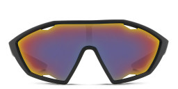 Prada Linea Rossa Wide Irregular Sunglasses in Black – Product Photo 1