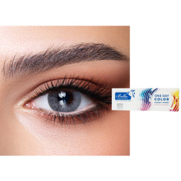 Bella One-Day Color Contact Lenses - Blue Grey in Blue Grey – Product Photo 1