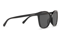 Coach Logo Lettering Square Sunglasses in Black – Product Photo 4