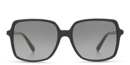 Shop Michael Kors Oversized Square Sunglasses in Black online.