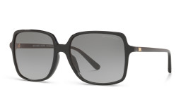 Shop Michael Kors Oversized Square Sunglasses in Black online.