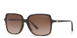 Shop Michael Kors Isle Of Palms Oversized Square Sunglasses in Havana online.