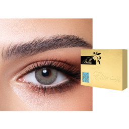 Bella ELITE Monthly Color Contact Lenses in Grey Olive – Product Photo 1