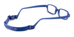 Mira Flex Kids Rectangle Eyeglasses in Blue – Product Photo 3