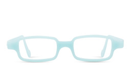 Mira Flex Kids Rectangle Eyeglasses in Light Blue – Product Photo 1