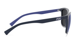 Shop Armani Exchange Square Sunglasses in Blue online.