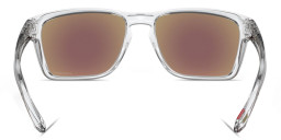 Oakley Sylas Rectangle Sunglasses in Clear – Product Photo 4