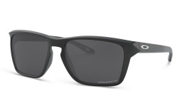 Shop Oakley Sylas Rectangle Sunglasses in Matte Black online.