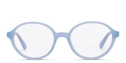 Tempo Round Eyeglasses in Blue – Product Photo 1