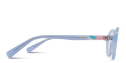 Tempo Round Eyeglasses in Blue – Product Photo 4