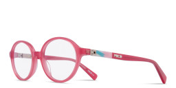 Tempo Round Eyeglasses in Pink – Product Photo 2