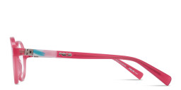 Tempo Round Eyeglasses in Pink – Product Photo 3