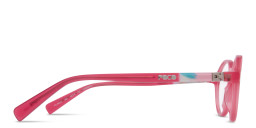 Tempo Round Eyeglasses in Pink – Product Photo 4