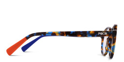 Shop Tempo Round Eyeglasses in Havana online.