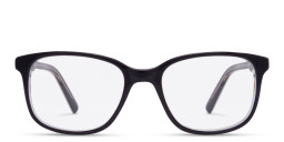 Tempo Square Eyeglasses in Black – Product Photo 1