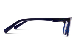Tempo Square Eyeglasses in Blue – Product Photo 4