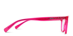 Tempo Square Eyeglasses in Pink – Product Photo 4
