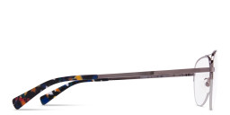 تسوق نظارات طبية أفياتور بنصف إطار للجنسين تيمبو بوكو بلون رصاصي أونلاين.