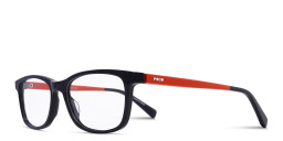 Tempo Rectangle Eyeglasses in Black – Product Photo 2