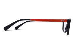 Tempo Rectangle Eyeglasses in Black – Product Photo 4