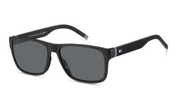 Tommy Hilfiger Rectangle Sunglasses in Black – Product Photo 2