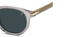 Shop DAVID BECKHAM Talisman Round Sunglasses in Grey online.