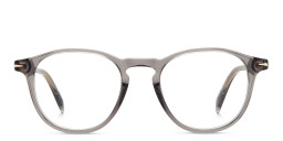 Shop DAVID BECKHAM Panthos Eyeglasses in Grey online.