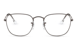 Ray-Ban Frank Unisex Square Eyeglasses in Gunmetal – Product Photo 1