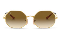 Ray-Ban Irregular Sunglasses in Gold – Product Photo 1
