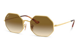 Ray-Ban Irregular Sunglasses in Gold – Product Photo 3