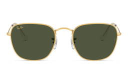 Ray-Ban Frank Square Sunglasses in Gold – Product Photo 1